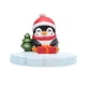 thumbnail image 3 of Figura de pingüino de resina, escultura artística artesanal, estatua de pingüino en miniatura para jardín, decoración de estanque para balcón, piscina Regalo de apertura, 3 of 5