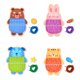 thumbnail image 1 of Juego De Enlace Animales MiDeer, 1 of 2