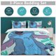 thumbnail image 5 of StitchCartoon Collection 3-Piece Comforter Set, Personalized Bedding Decor for Kids And Teens Bed Sheets, 5 of 5