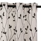 thumbnail image 1 of Set 2 Cortinas Velo Bordado    Teresita 1.40 X 2.25 Negro, 1 of 2