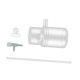 thumbnail image 3 of Adaptador De Enriquecimiento De Oxígeno Clear Acrílico Conector De Oxígeno Boquilla De Salida De Agua 25 Mm, 3 of 5