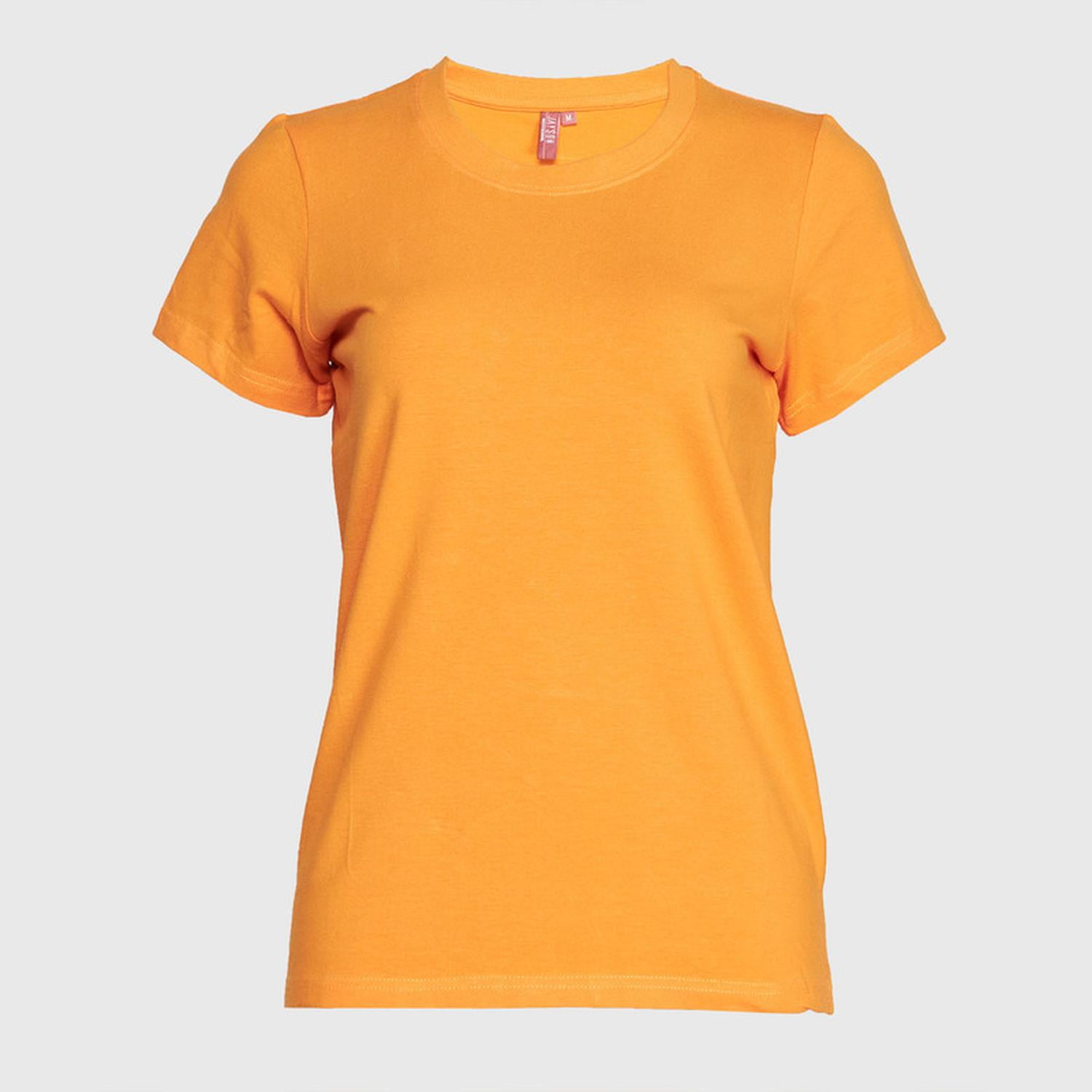 Jayson - Polera Spandex Cuello Polo M/c Mujer Naranja S