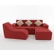 thumbnail image 1 of Living seccional L premium 3 cuerpos, color rojo intenso, 1 of 2