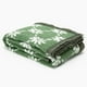 thumbnail image 1 of Frazada Jacquard Punto 1 P Verde, 1 of 2