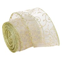 Bothyi - Cinta De Satén Navideña Para Proyectos De Manualidades, Decoración De Coronas, Envoltura De Regalos, Estilo A