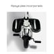 thumbnail image 5 of Triciclo Reversible Plegable Gris Con Accesorios Lubabycas, 5 of 8