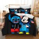 thumbnail image 1 of Lilo And Stitch Cartoon Disney Children Double Duvet Cover 3d Children'S Bedding Set Reactive Cute Printing Home King Size, 1 of 5
