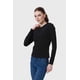 thumbnail image 2 of Polera Mujer Rib Negro - Vl, 2 of 4