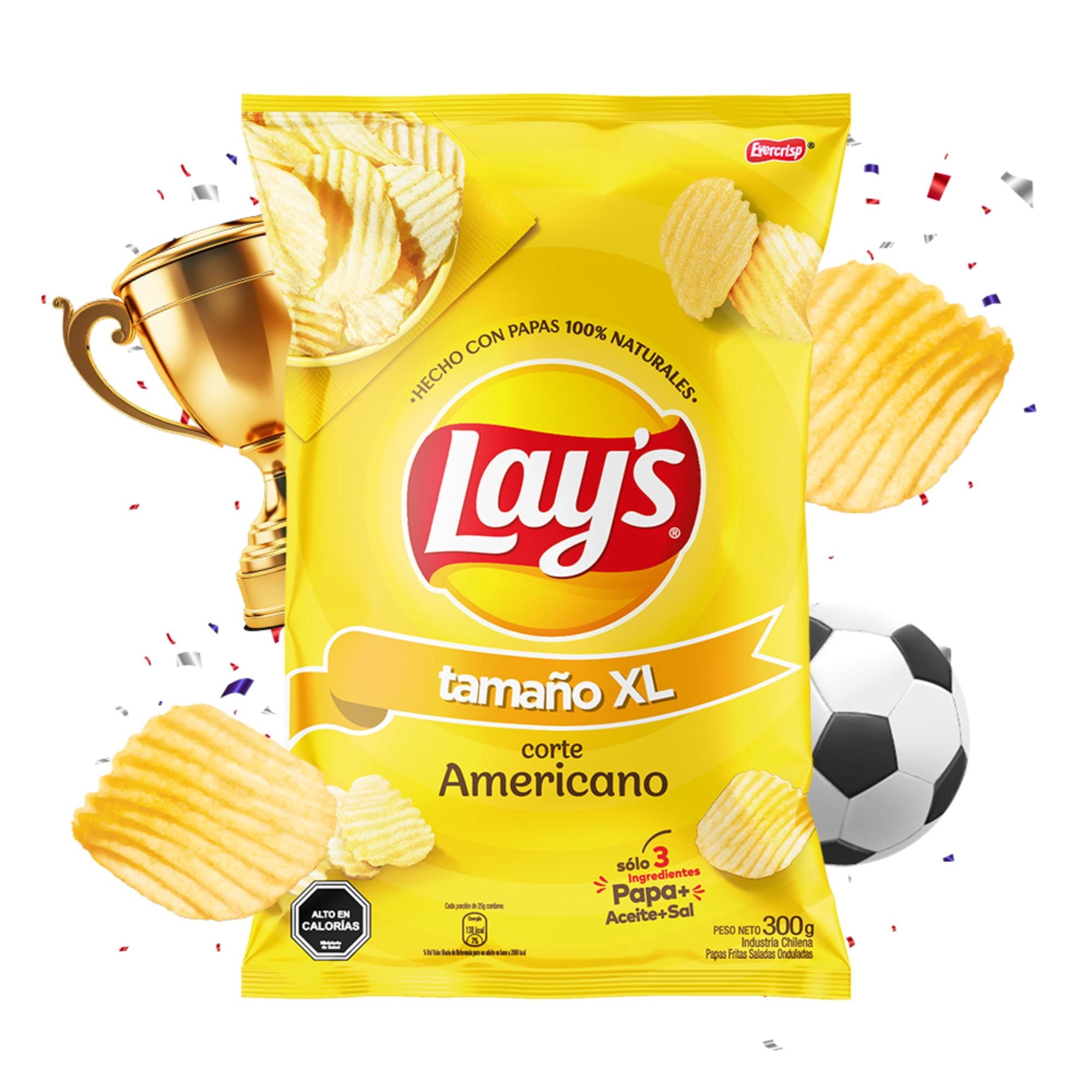 Papas Fritas Lay's Tipo Americano