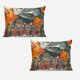 thumbnail image 5 of Kaiju No.8 Face on print Soft Bed Set Lightweight 3 Pieces Bedding Sets for All Season Comforter Set Easy Care, 5 of 5