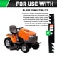 thumbnail image 2 of Cuchillas para cortacésped Grasscool 122 cm Mulching - Pack de 3, 2 of 9