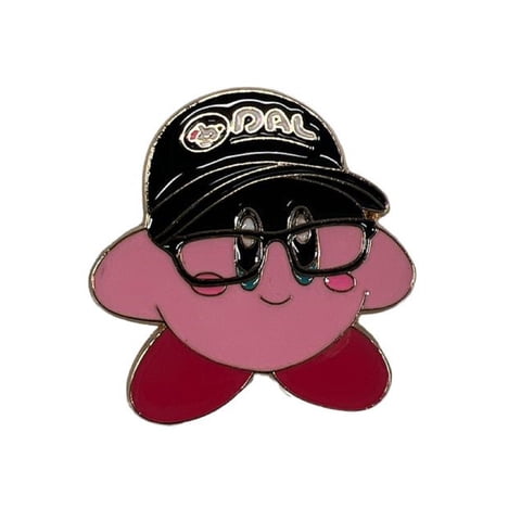 Genérico - Pins Nintendo Broche Metálico 3Cm Kirby Gorro