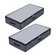 thumbnail image 2 of Organizador De Bolsas De Almacenamiento Debajo De La Cama De 2 Piezas Con Asas Reforzadas Gris Oscuro, 2 of 5