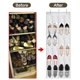 thumbnail image 5 of Organizador de zapatos Bofoho para colocar sobre la puerta con 24 bolsillos y gancho, color blanco, 5 of 7