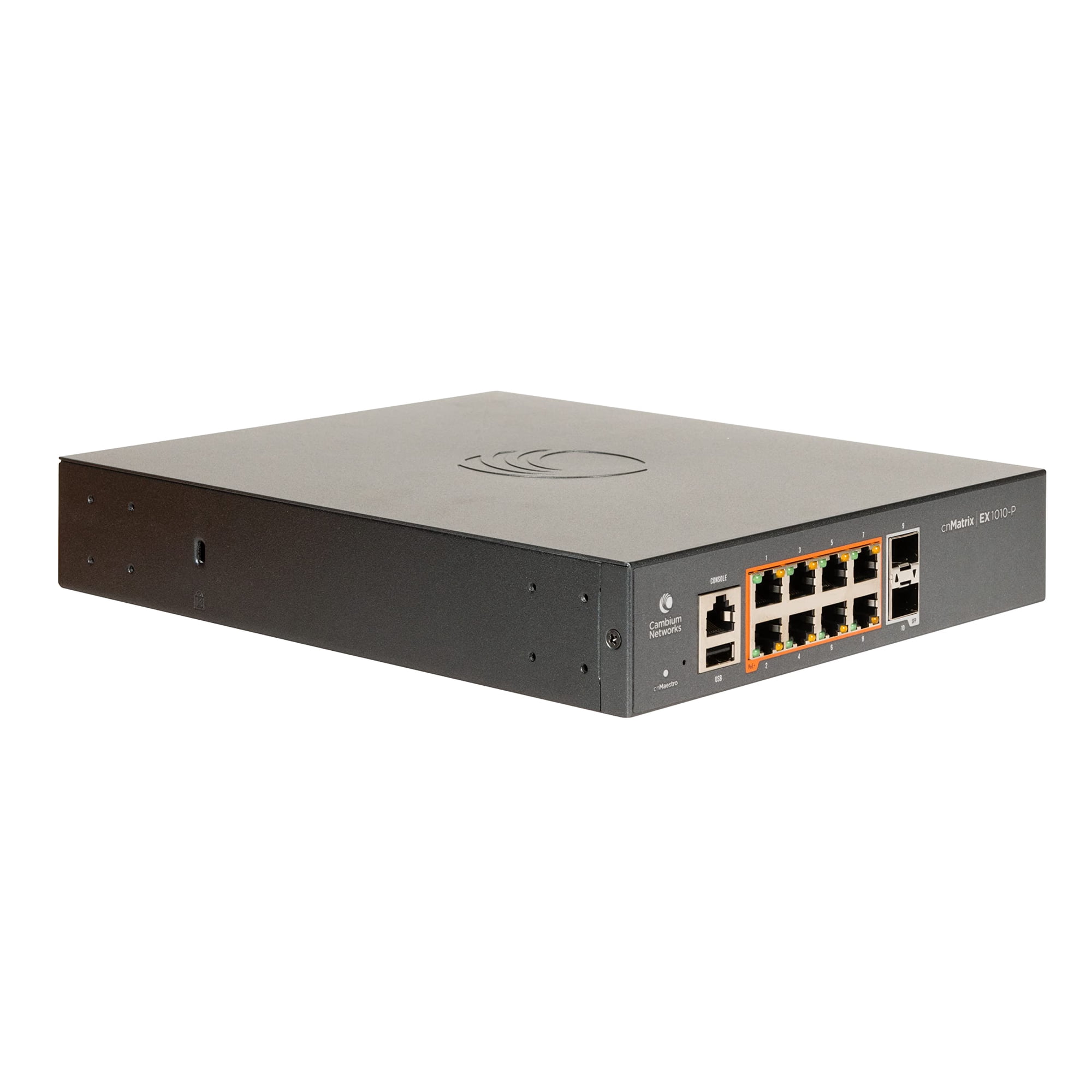 Switch Cambium Networks Ex1010-p Con 8 Puertos Poe+ Y 20 Gbps
