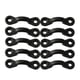 thumbnail image 1 of Kit De Ojo De Almohadilla Para Kayak, 10 Piezas, Bucles De Amarre Para Canoas, Barco, Kayak, Negro, 1 of 5