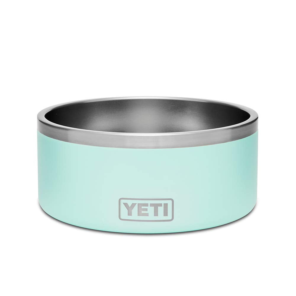 Cuenco Para Perros Yeti Boomer 8 De Acero Inoxidable, Antideslizante, 1,9 L, Seafoam
