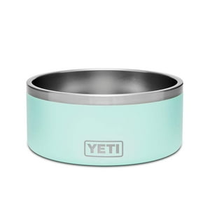 Cuenco Para Perros Yeti Boomer 8 De Acero Inoxidable, Antideslizante, 1,9 L, Seafoam