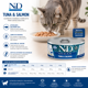 thumbnail image 3 of N&D Ocean Feline Tuna & Salmon Alimento Húmedo para Gatos Adultos Lata 70 g, 3 of 5