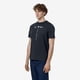 thumbnail image 3 of Polera K-Way Men Odom Typo Established Blue Depth, 3 of 5