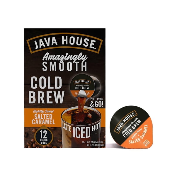 Cápsulas De Cold Brew Con Caramelo Salado Ligeramente Dulce
