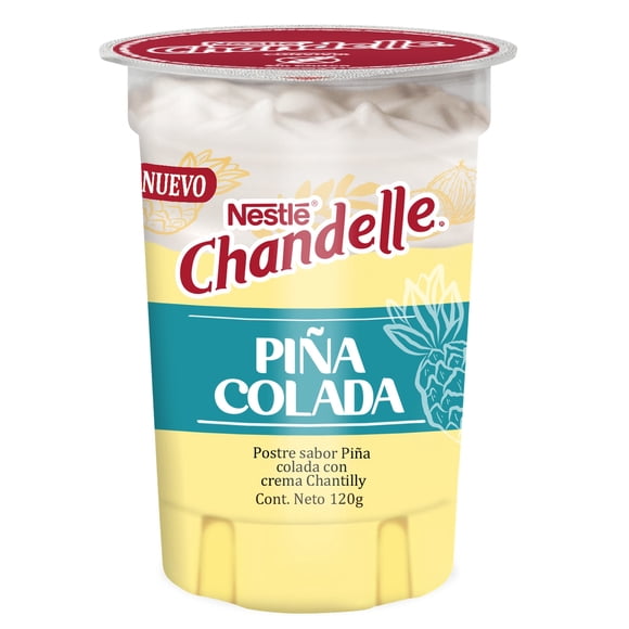 Postre Crema Piña Colada, 120 g