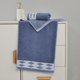 thumbnail image 2 of Juego De 3 Toallas De Baño 100% Algodón De Cuerpo Y Manos Gris, 2 of 3