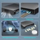 thumbnail image 5 of NICGIGA Switch PoE de 10 puertos y 2,5 Gb, 130 W, 2x SFP+ de 10G, 5 of 7