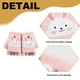thumbnail image 3 of Lindos guantes de invierno tejidos de lana para niños pequeños, cálidos guantes convertibles sin dedos con funda para manoplas para niñas y niños, 3 of 6