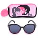 thumbnail image 1 of Gafas de sol Barbie Girl Cat Eye con funda rígida, color rosa, blanco y negro, 1 of 7