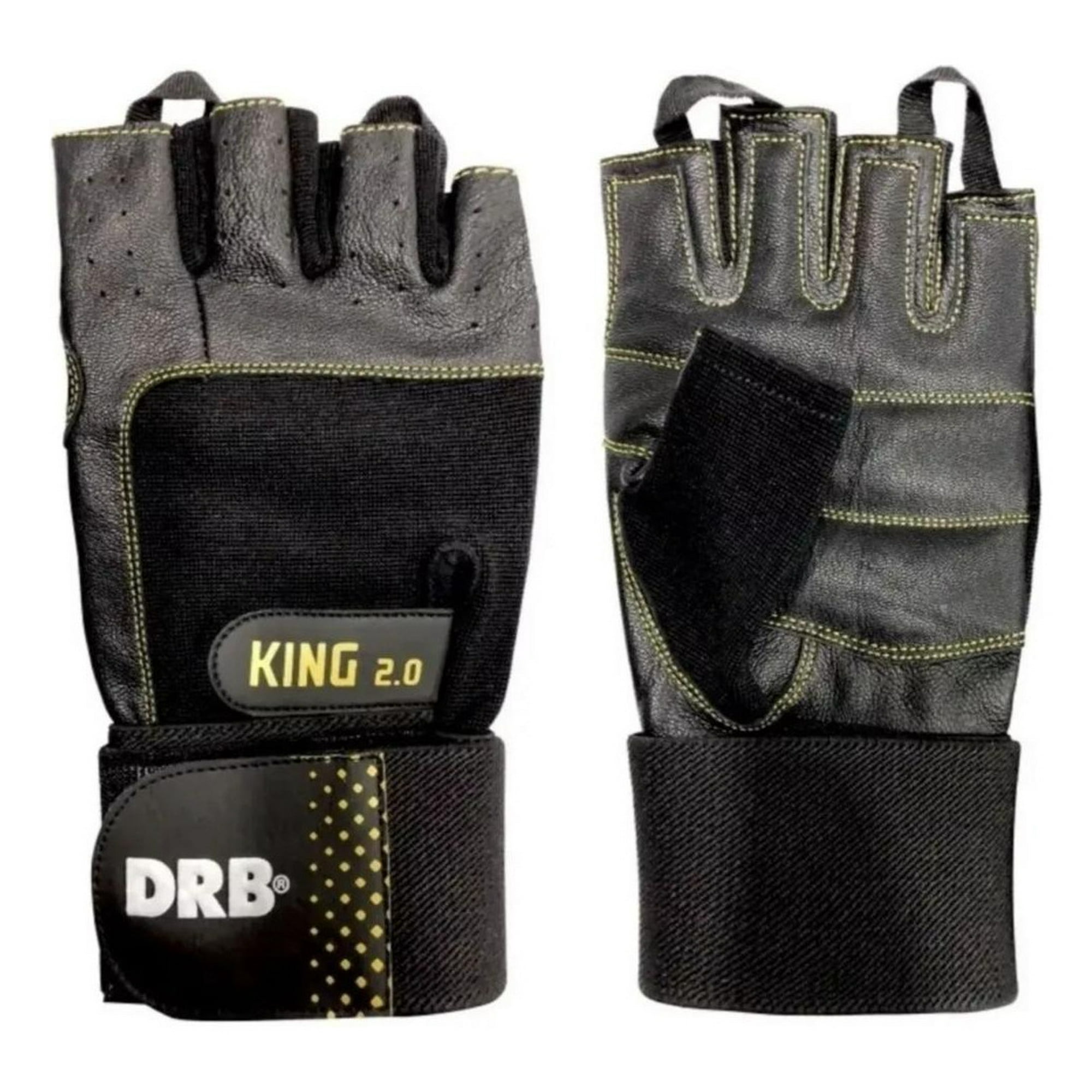 Guantes Fitness King Drb Cuero - Entrenamiento Y Pesas