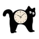 thumbnail image 4 of Reloj de pared de animales decoraciones decorativas decoraciones de la sala de pared reloj de gato reloj para niños salón de la oficina aula guardería 30cmx24cm, 4 of 5