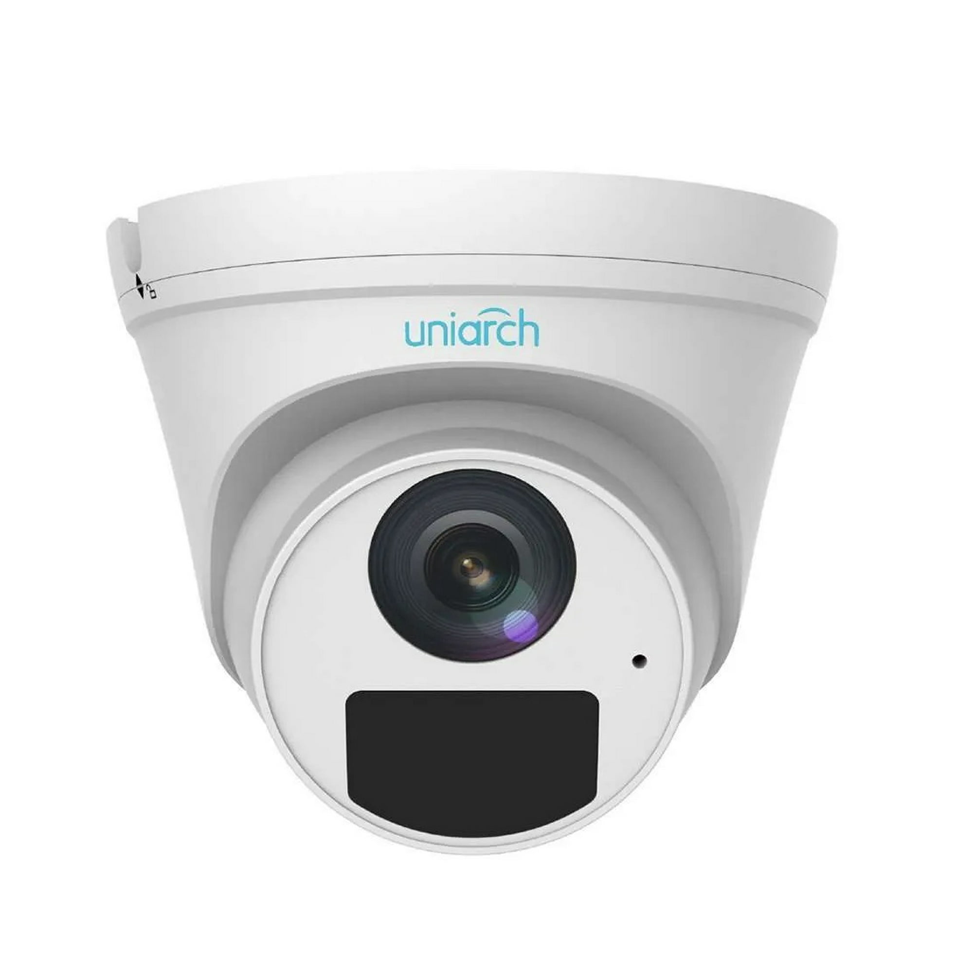 Uniarch - Cámara De Seguridad Ip Poe Domo Torreta 2mp Exterior Micrófono
