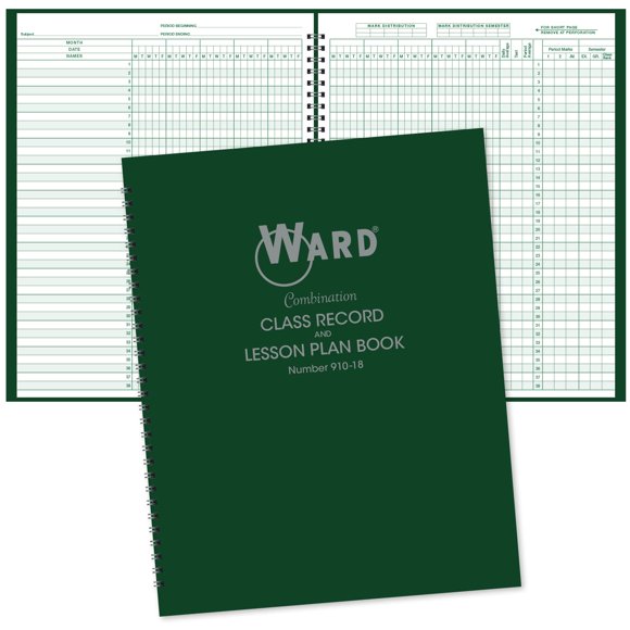 Planificador Ward 9‑10 semanas + Libro de lecciones de 8 períodos