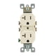 thumbnail image 1 of Enchufe Leviton resistente a manipulaciones, 20 A, 125 V, color almendra clara, paquete de 1, 1 of 1