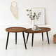 thumbnail image 2 of Set de Mesas de Centro Nido - Diseño Moderno de Madera y Metal, 2 of 7