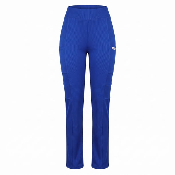 Pantalón clínico elasticado RIB. Art. 881-2 - Azul Rey