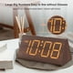 thumbnail image 2 of Despertador Digital de Madera DreamSky con Números Grandes y Puerto de Carga USB, 2 of 7