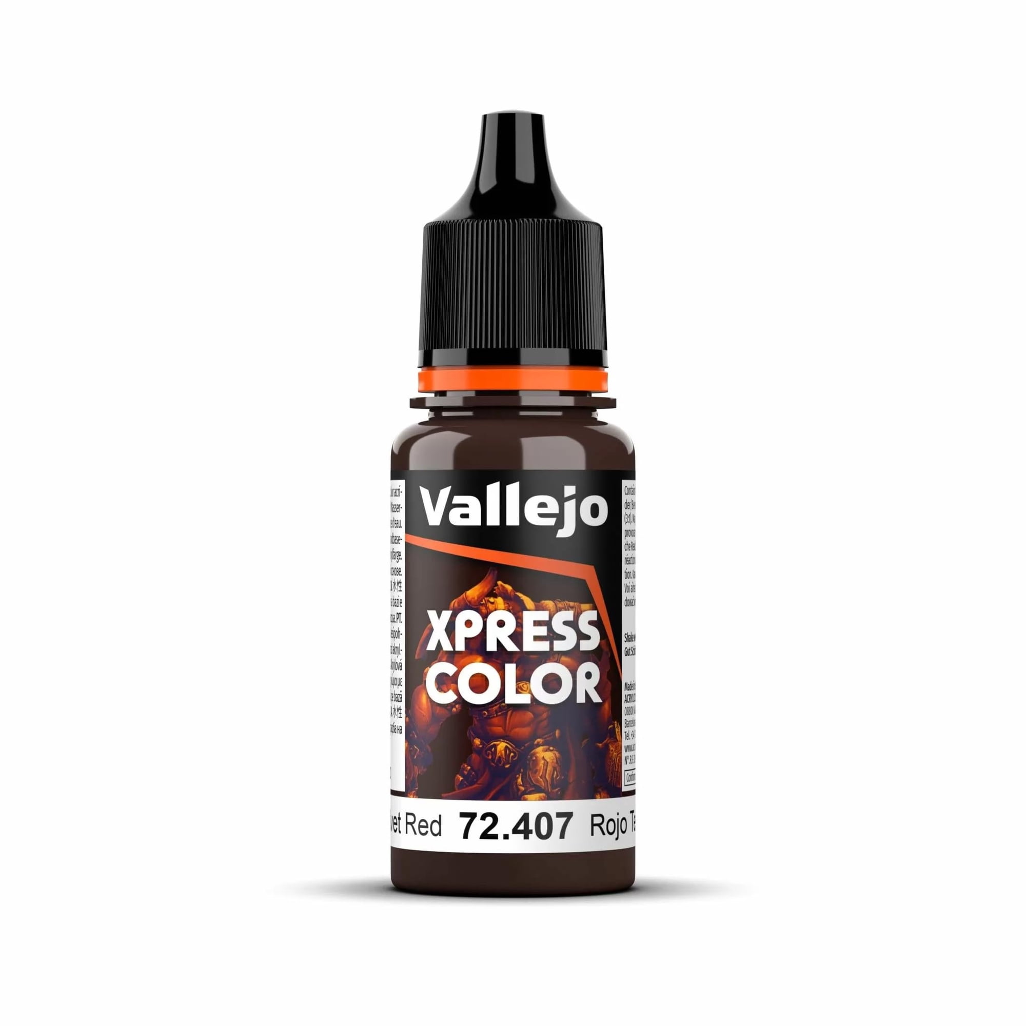 Paint Vallejo Xpress Color Velvet Red, 18 Ml (0.6 Fl.oz.)