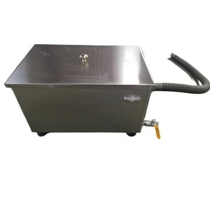 Prochef - Cámara Desgrasadora 25 Lt. 40X25X25 Cm. Acero Inoxidable