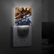 thumbnail image 4 of G.I. Joe Luz nocturna LED con sensor de anochecer a amanecer para dormitorio, baño, pasillo, escaleras - Lámpara LED nocturna de enchufe, 0.5W - 1 pieza, 4 of 6