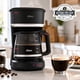 thumbnail image 1 of Cafetera de goteo Oster® de 12 tazas, programable, con filtro reutilizable, Negro, BVSTDCP121B, 1 of 11