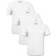 thumbnail image 1 of Camiseta Kingsted White para hombre, paquete de 3, mezcla de algodón, M, 1 of 5