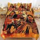 thumbnail image 1 of Red Dead Redemption Comforter Set 3 Pieces Quilt Cover Set Soft Bedding Sets for All Seasons, 1 of 5