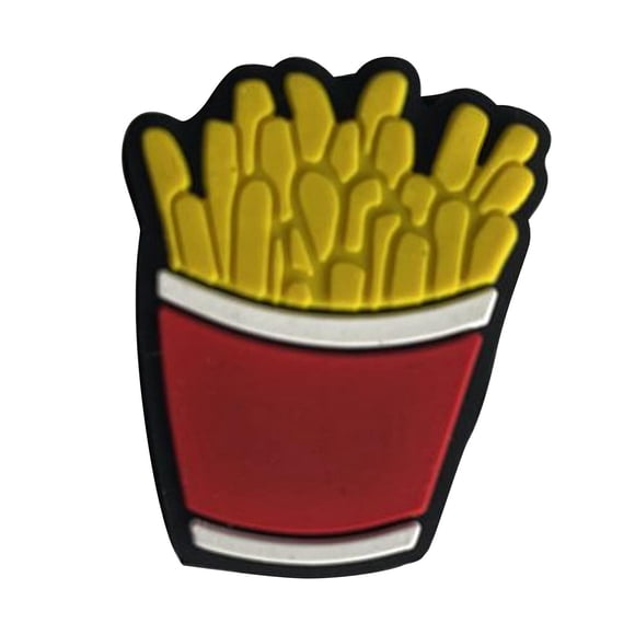 Amortiguador de vibraciones de raqueta de tenis de silicona, amortiguador de tenis, portátil, profesional, amortiguador para es de tenis de , Forma de papas fritas