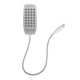 thumbnail image 3 of Lámpara Portátil USB Con Cuello De Cisne De 28 LED Para Ordenador Portátil, PC, MAC, Blanca, Embolsada, 3 of 5