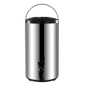 Magideal - Dispensador De Bebidas Con Barril De Té Aislado, Gran Capacidad, Cubo De Té Con Leche Con Aislamiento, Cubo De Aislamiento Para Fiestas De Té, Café Y 10 Litros