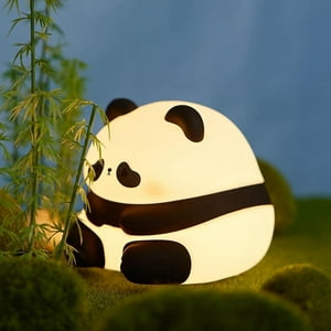 Veatool - Luz Nocturna Led Recargable Usb En Forma De Panda Huahua - Luz Ajustable, Regalo Ideal Para Niños Y Niñas