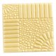 thumbnail image 1 of Pegatinas De Pared 3D Modernas Autoadhesivas Paneles De Papel Tapiz De Bricolaje Decoración Del Hogar Dorado, 1 of 5