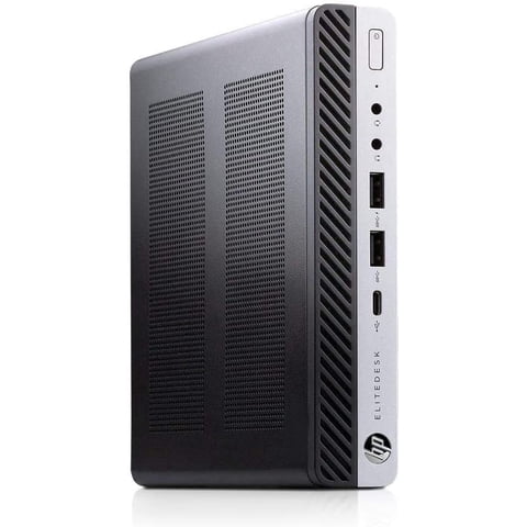 Desktop Hp Elitedesk 800 G3 Sff Intel Core I5-7500 16Gb Ddr4 256Gb Ssd Windows 10 Pro Wifi